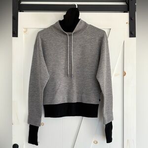 Veronica Beard wool ski lodge layered look sweater winter capsule wardrobe sz S